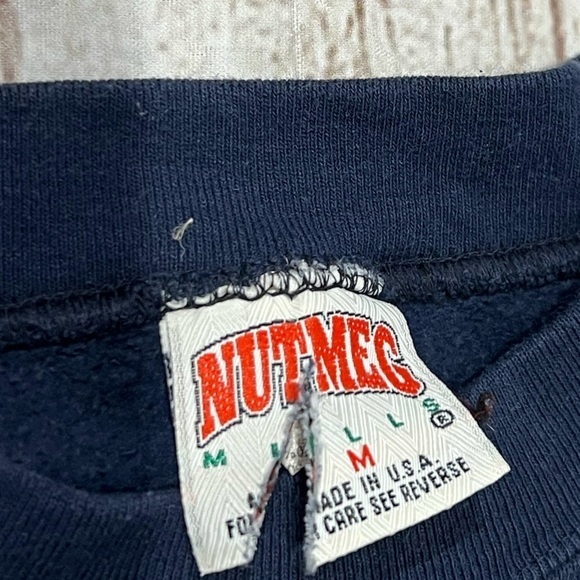 Vintage 90s Dallas Cowboys NFL Football Nutmeg Mills Sports 1990s Sweatshirt - Picture 3 of 3